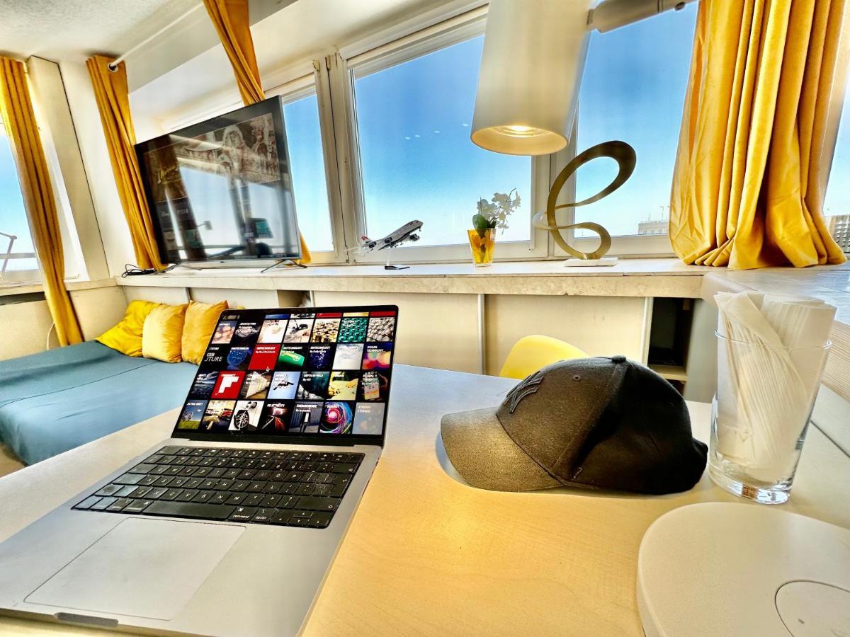 Sun Clima/Ac Metro X2 Fast Wifi 500 Mbs 70'Tv Netflix Appletv Hbo Apartamento Varsóvia Exterior foto