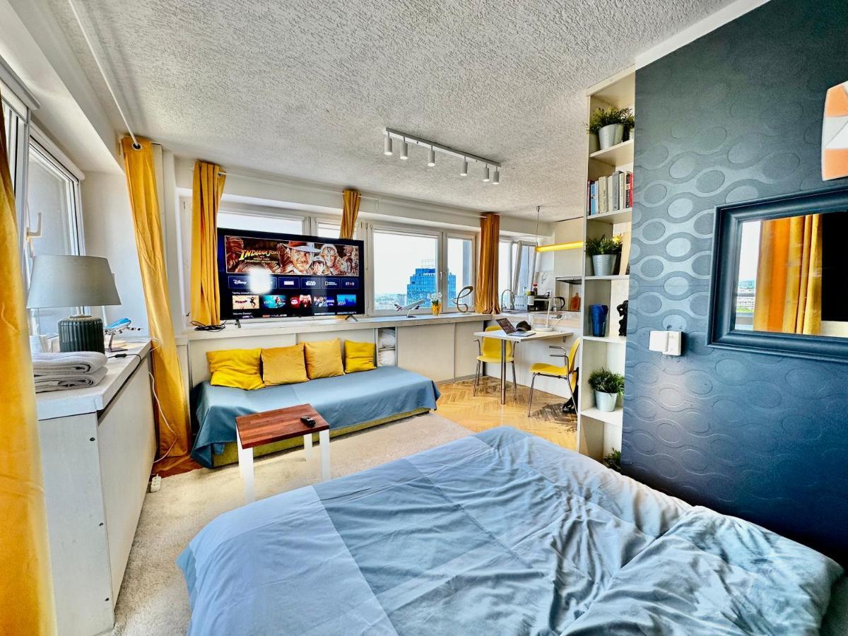 Sun Clima/Ac Metro X2 Fast Wifi 500 Mbs 70'Tv Netflix Appletv Hbo Apartamento Varsóvia Exterior foto