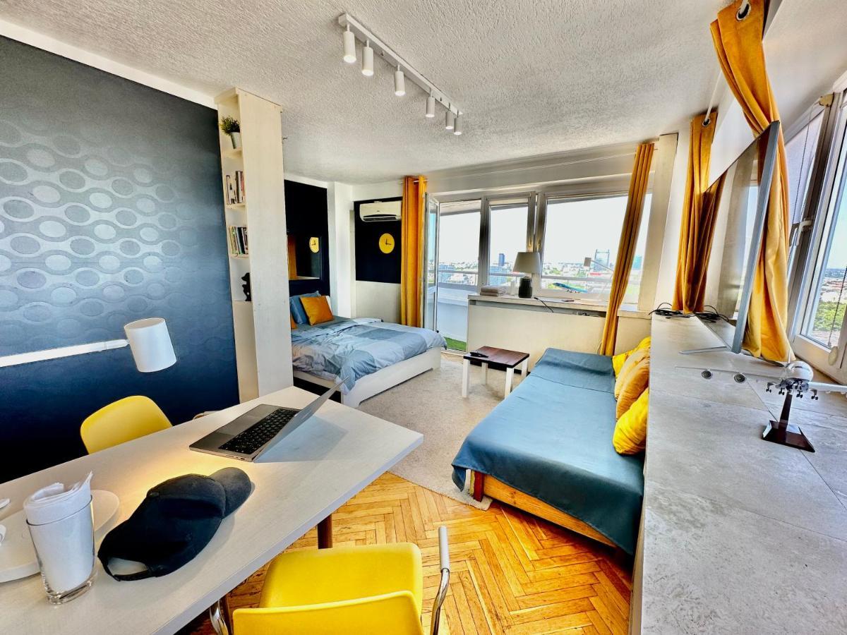 Sun Clima/Ac Metro X2 Fast Wifi 500 Mbs 70'Tv Netflix Appletv Hbo Apartamento Varsóvia Exterior foto
