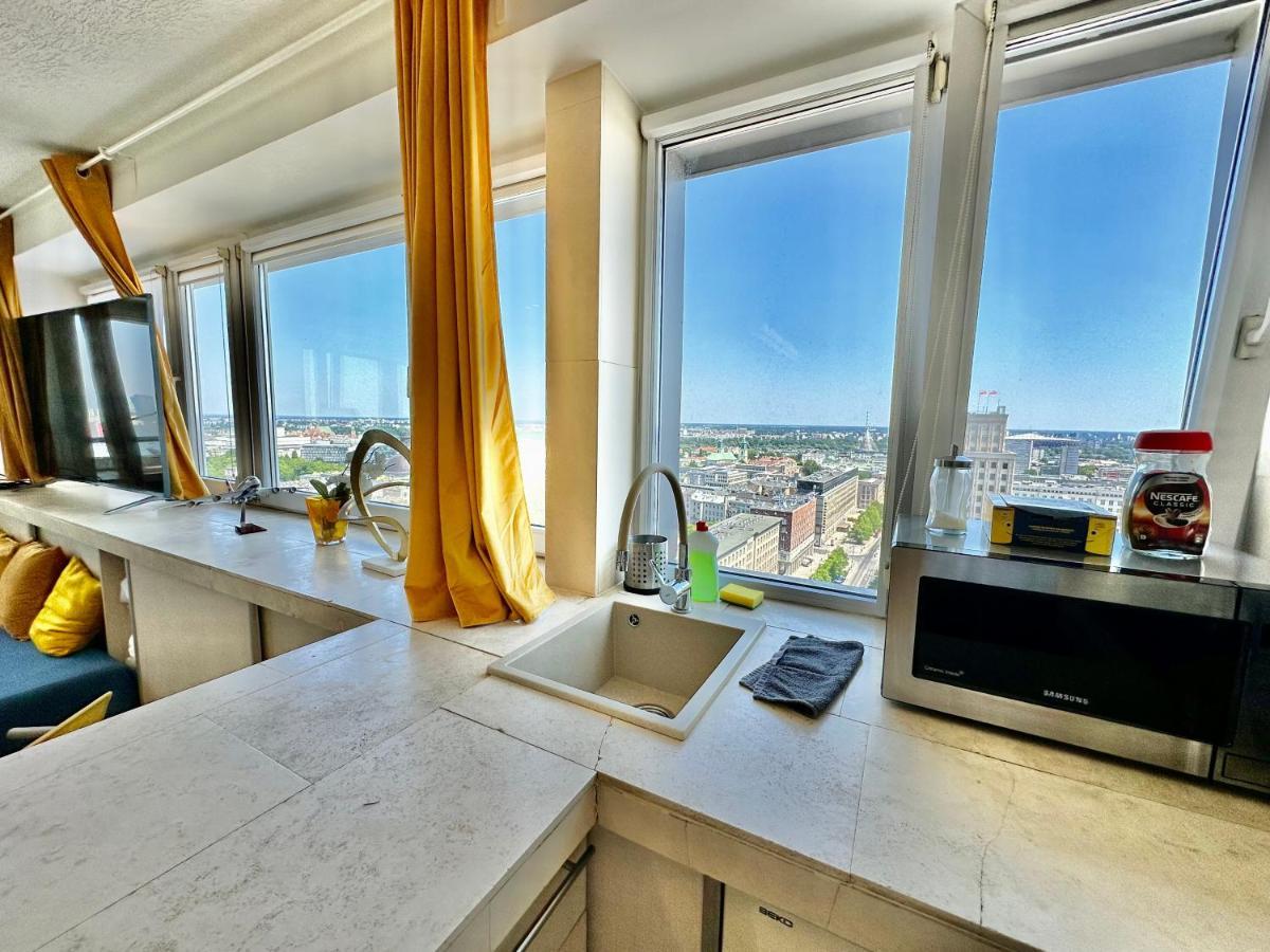 Sun Clima/Ac Metro X2 Fast Wifi 500 Mbs 70'Tv Netflix Appletv Hbo Apartamento Varsóvia Exterior foto