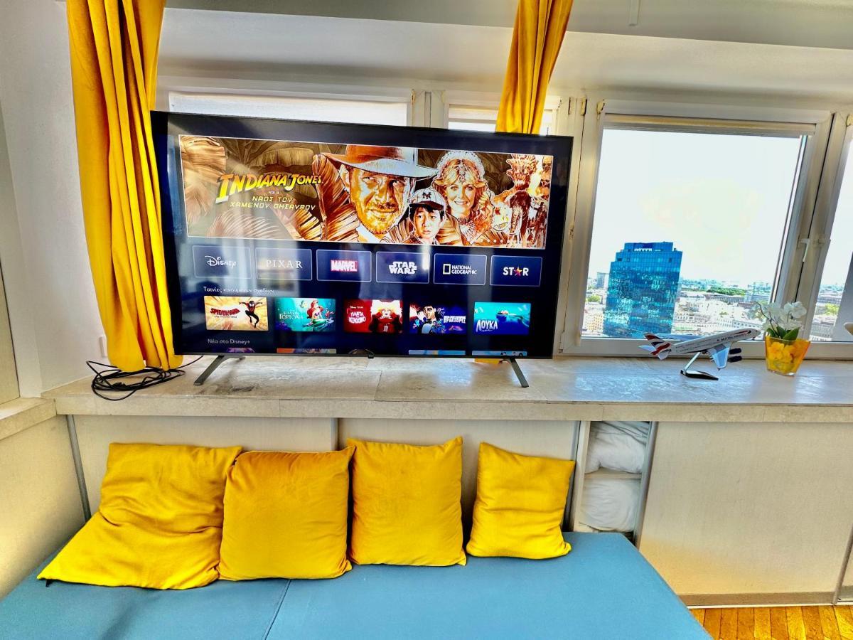 Sun Clima/Ac Metro X2 Fast Wifi 500 Mbs 70'Tv Netflix Appletv Hbo Apartamento Varsóvia Exterior foto